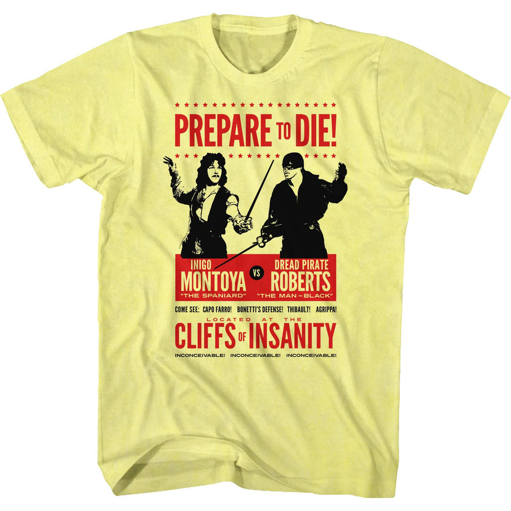 Inigo Montoya Vs Dread Pirate Roberts Princess Bride Tshirt